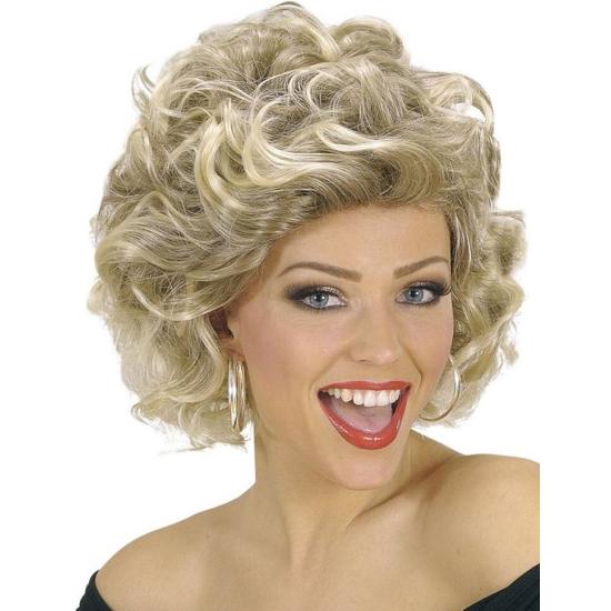 Peruca loira areia do filme Grease