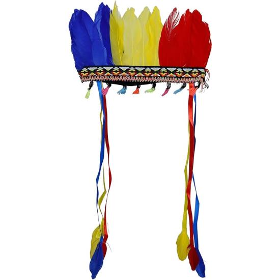 Tufo de penas multicoloridas Tufo de penas multicoloridas