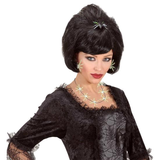 Brincos Aranha Fosforescentes