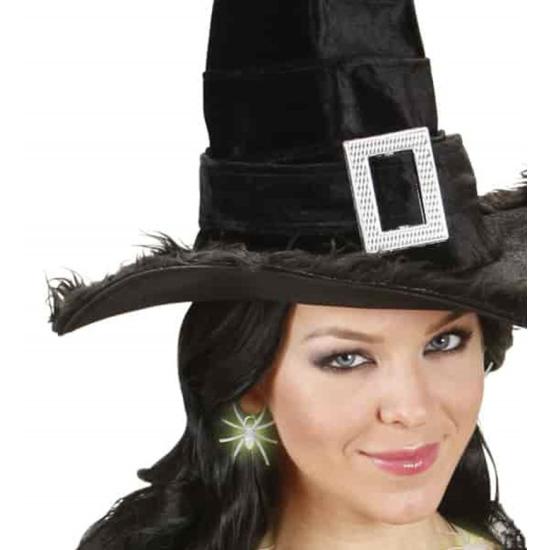 Brincos Aranha Fosforescentes