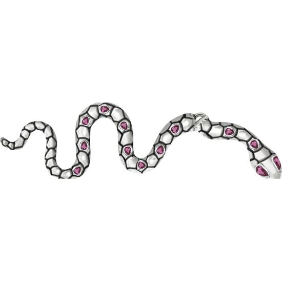 Brincos de Cobra de Prata 6 cm