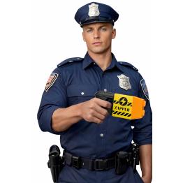 Pistola de brinquedo eletrocutante multicolorida para fantasias