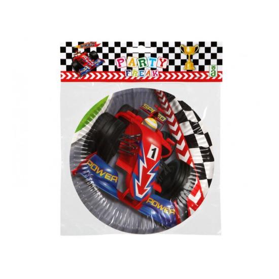 Placas de carro F1 18 cm 6 unidades