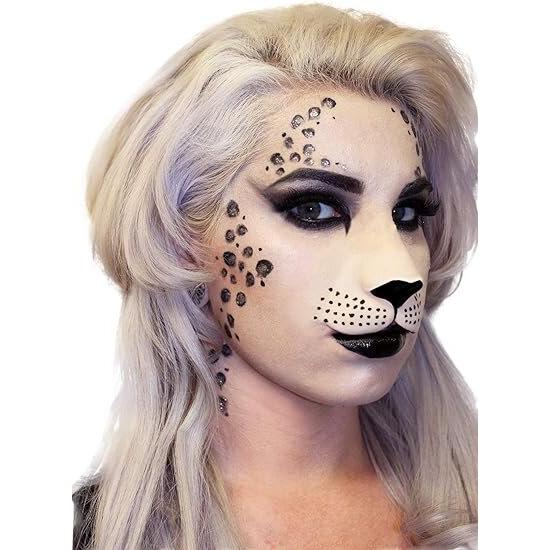 Prótese de látex de espuma bucal de lobisomem