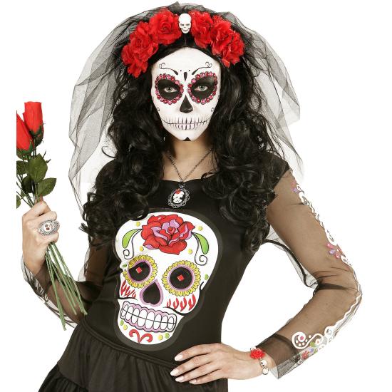 Pulseira Catrina Caveira Dia dos Mortos