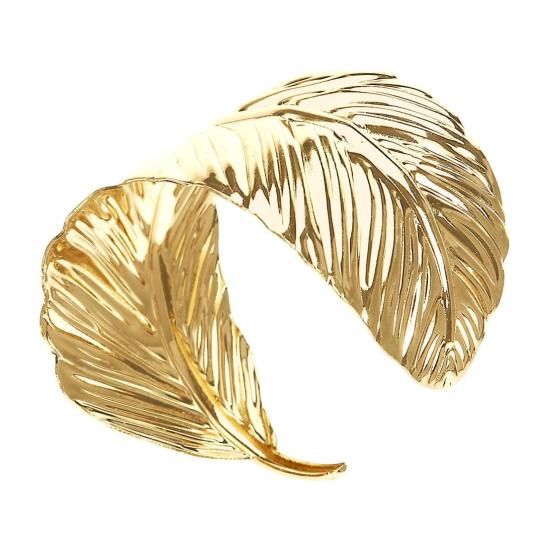 Pulseira Folha Dourada * Pulseira Folha Dourada *