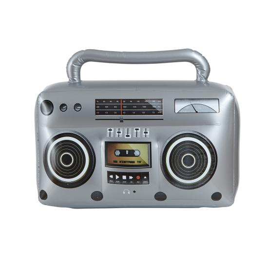 Cassete de rádio inflável de 50 cm Cassete de rádio inflável de 50 cm