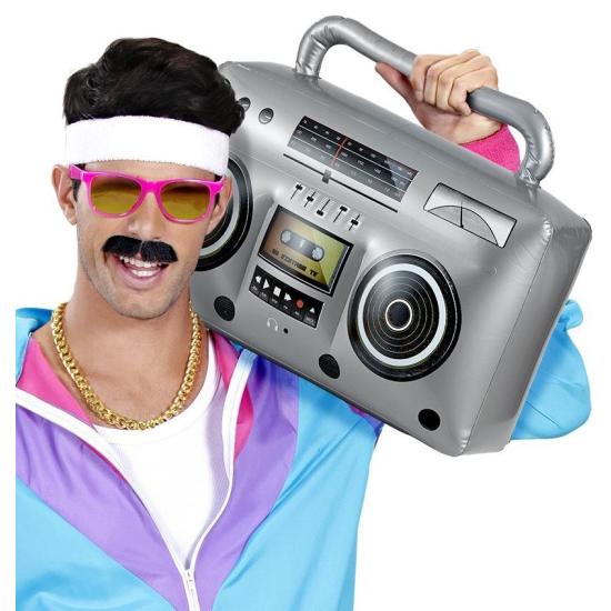 Cassete de rádio inflável de 50 cm Cassete de rádio inflável de 50 cm