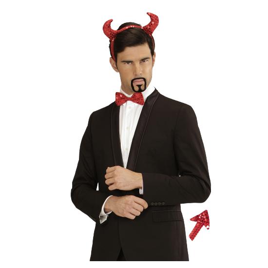 Conjunto Diabo de Lantejoulas