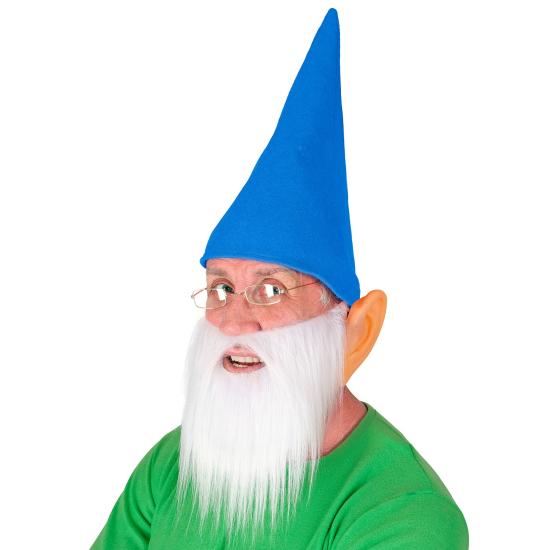 Conjunto de chapéu, barba e orelhas para anões adultos