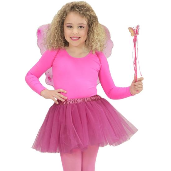 Conjunto Fada Rosa Infantil Conjunto Fada Rosa Infantil