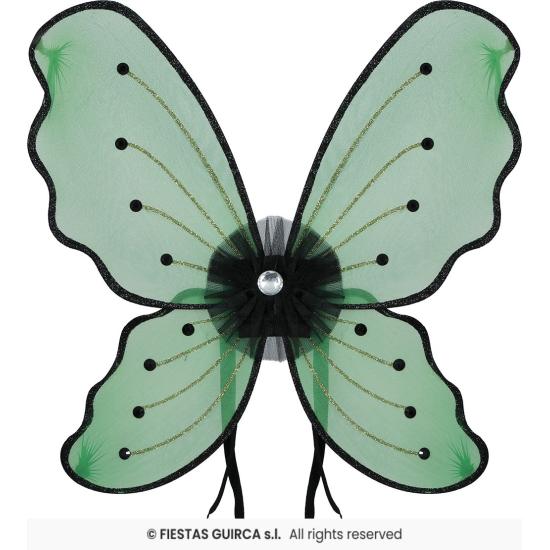 Conjunto Infantil de Asas Verdes e Tutu – Acessório de Fantasia para Meninas