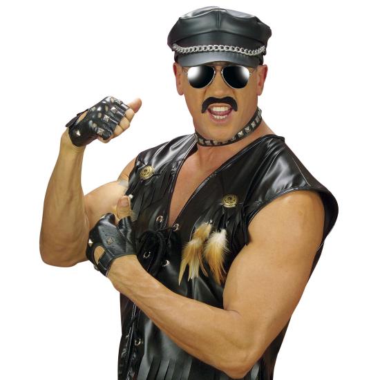 Conjunto de motociclista adulto