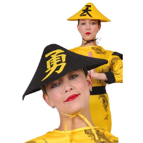 Chapéu chinês sortido em 2 cores Chapéu chinês sortido em 2 cores