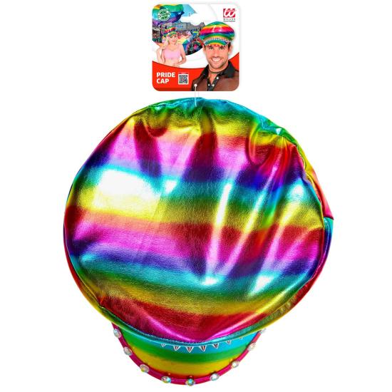 Chapéu de balancim arco-íris