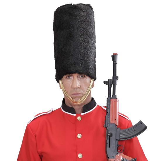 Chapéu de Guarda Inglês com Cabelo Chapéu de Guarda Inglês com Cabelo