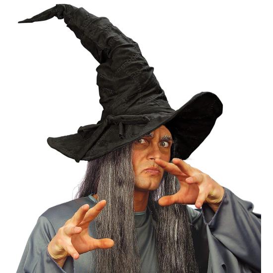 Chapéu de feiticeiro em camurça