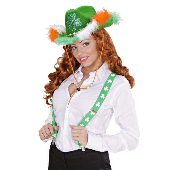 Chapéu de festa da moda do Dia de São Patrício.