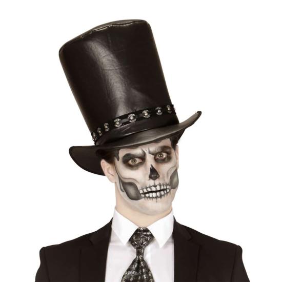 Chapéu de couro sintético do Slash.