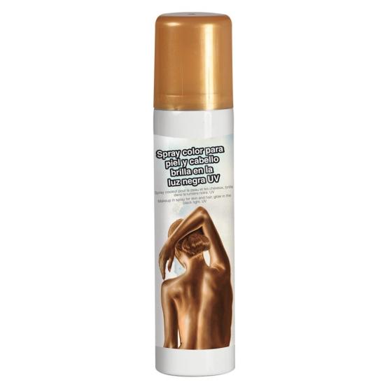 Spray corporal e capilar dourado - 75 ml Spray corporal e capilar dourado - 75 ml