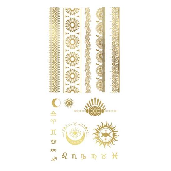 Tatuagem Ouro Médio