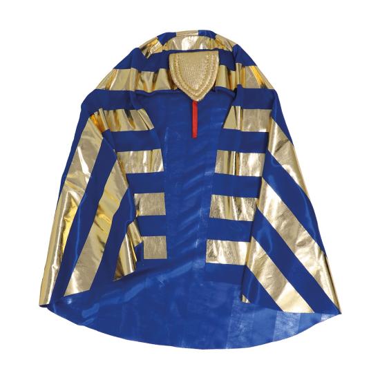 Cocar Faraó Ouro Azul Adulto Cocar Faraó Ouro Azul Adulto
