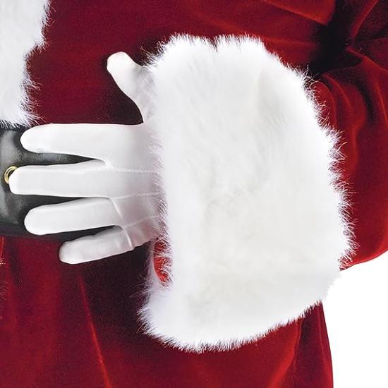 Fato de Papai Noel de veludo ultrafino Fato de Papai Noel de veludo ultrafino