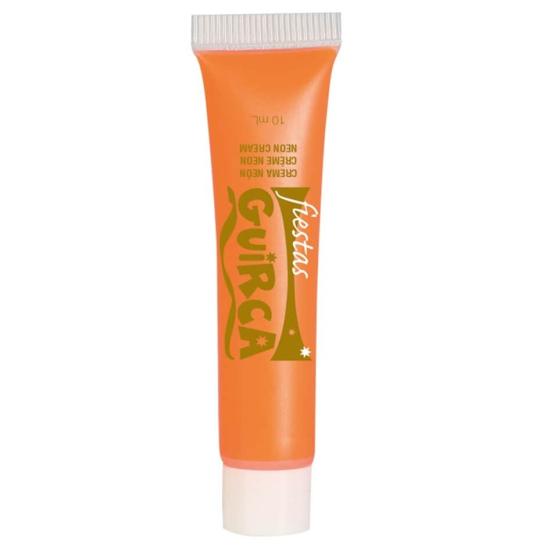 Tubo de maquiagem laranja neon 10 ml
