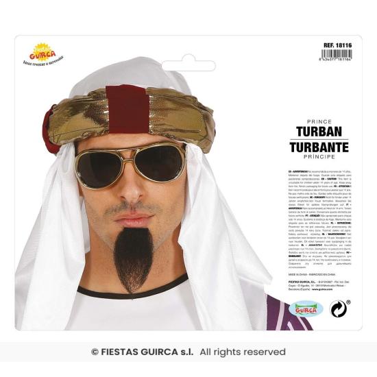 Turbante Príncipe do Deserto Turbante Príncipe do Deserto