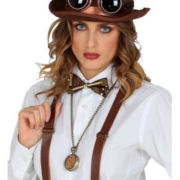 Colar com relógio de bolso Widmann Steampunk – Modelo 10026