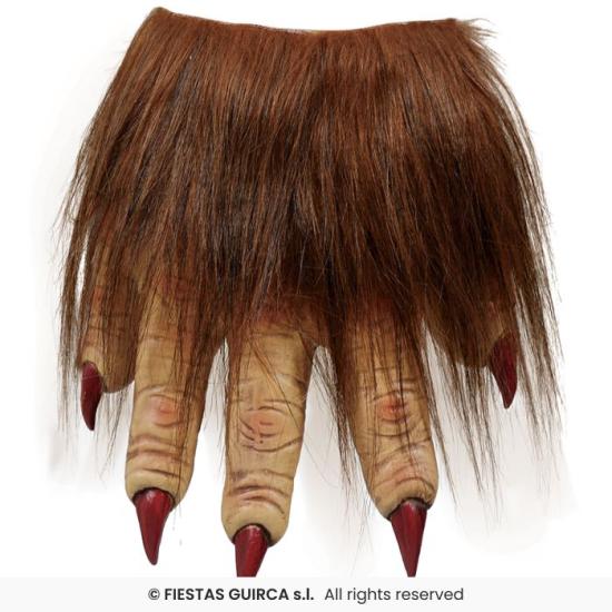 Garras de Lobisomem de Látex – Luvas de Fantasia